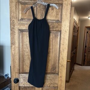 Casual Black Athleta Sleeveless Dress w/Built in Cups